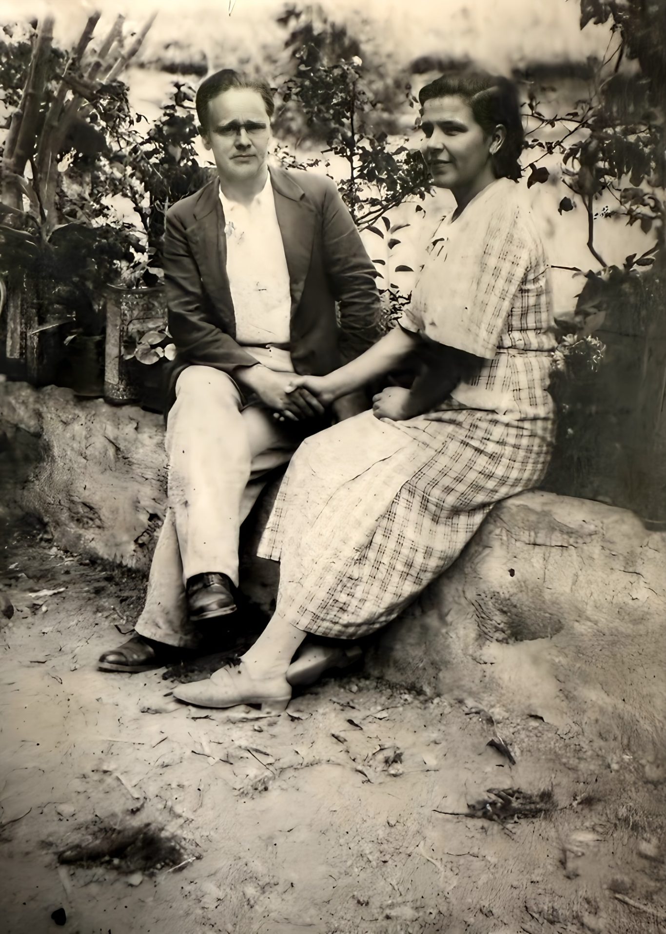 Su esposo Karl E. Johannson